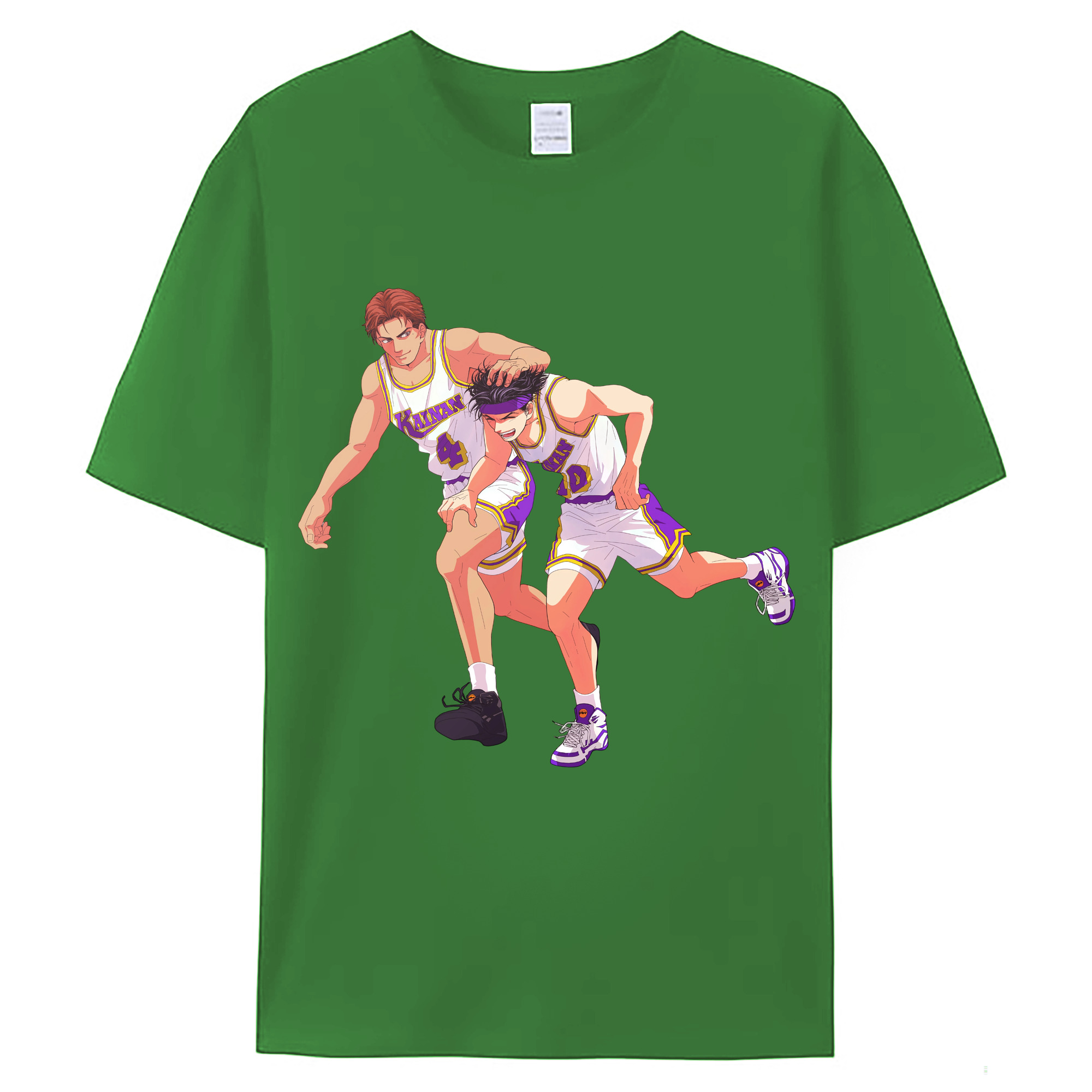（画像用） SLAM DUNK／スラムダンク レディースカジュアルプリントTシャツ（綿100％）